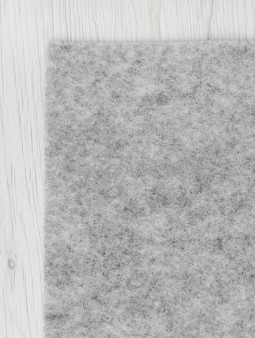 Filc wełniany 2mm arkusz 30x30cm MELANŻ SZARY