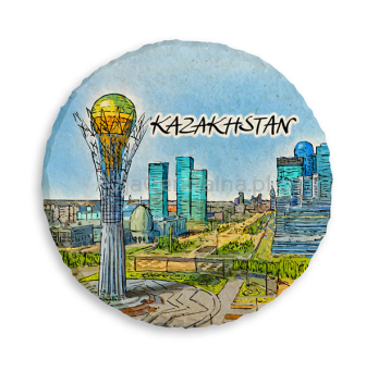 Magnes Kazakhstan okrągły