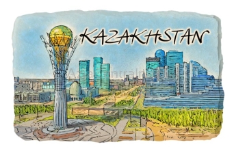 Magnes stolica Kazachstanu Astana Bajterek