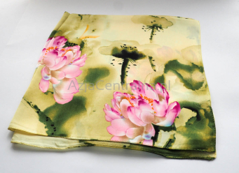 Damska chusta apaszka jedwabna