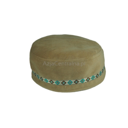 Męska czapka krymka tubeteika z podszewką