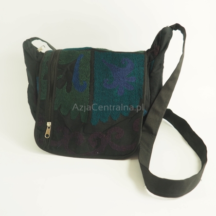 Damska torba z jedwabnymi wzorami Suzani w stylu etnicznym