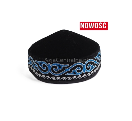 Męska czapka krymka tubeteika TURKUS ZIELONY (56,57cm)