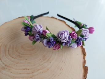 Opaska kwiecista Liliowa