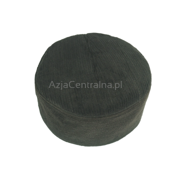 Krymka mycka męska czapka len zielona