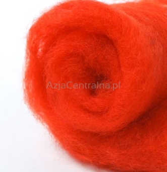 Wełna zgrzebna merynosów w błamie OGNISTY #311