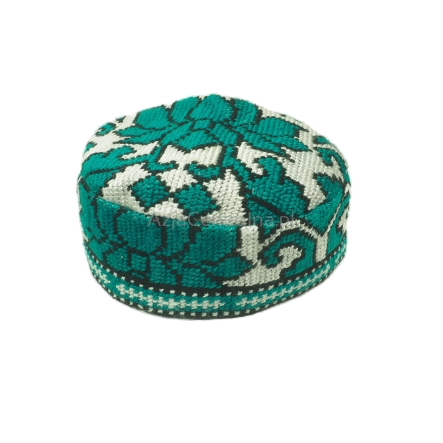 Męska damska czapka krymka z haftem krzyżykowym (59cm)