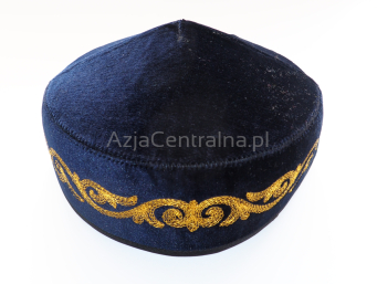 xKazachska krymka męska czapka kazachska Granatowa (59,60cm)