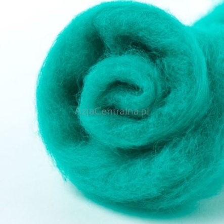 Wełna zgrzebna do filcowania MALACHIT #521