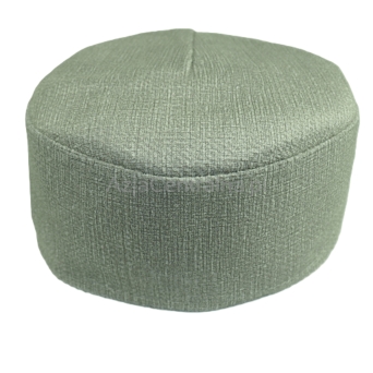 Krymka męska czapka melanż jasno-szaro-beżowy