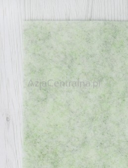 Filc wełniany 2mm arkusz 30x30cm MELANŻ JASNO ZIELONY