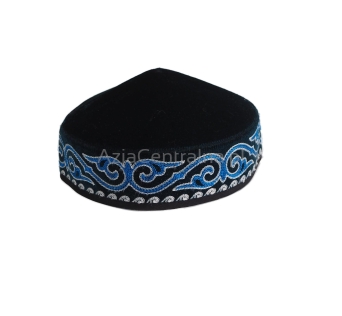 Krymka czapka męska tubeteika ZIELONA (56,57cm)