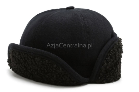 Męska czapka zimowa Czarna 56-58cm