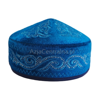 Męska czapka krymka topi haftowana (58, 59cm)
