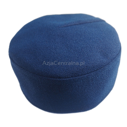 Męska czapka krymka mycka granatowa klasyczna