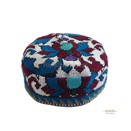 Damska męska czapka krymka etniczna (62cm)