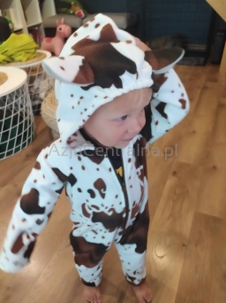 Kostium strój przebranie Krówki dla dzieci na bal przebierańców