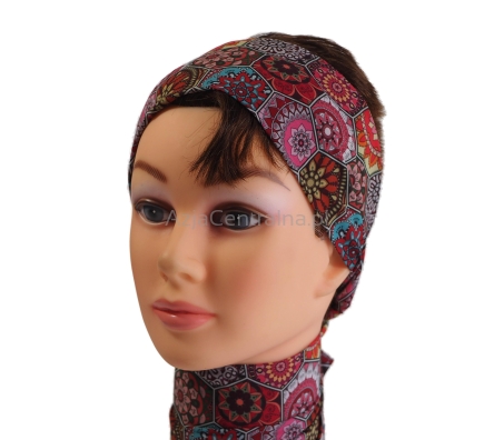 Damska opaska na włosy etniczna letnia