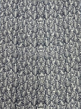 Damski meski szal wełniany dwustronny w liście