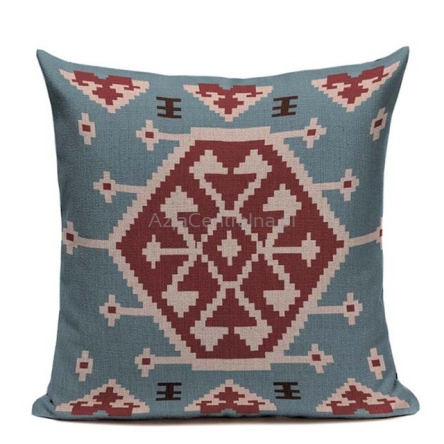 Poszewka na poduszkę etno boho Kilim print