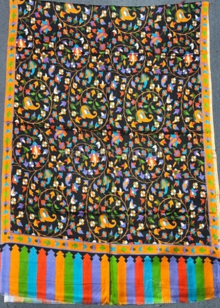 Damski szal przewiewny kolorowy letnia