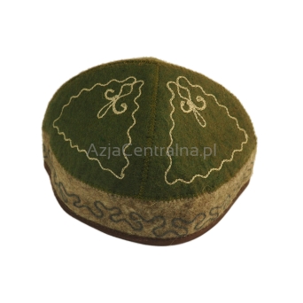 Męska czapka krymka filcowana z wełny merynosów (56cm)