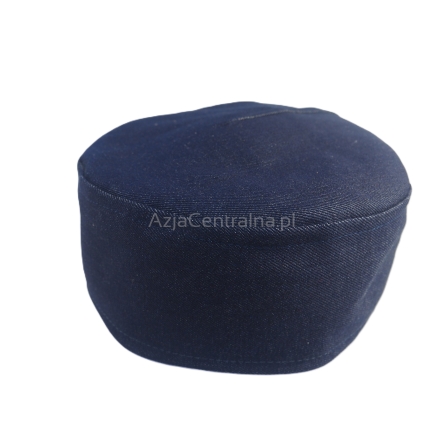 Krymka czapka męska mycka granat denim jeans