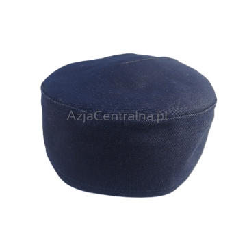 Krymka czapka męska mycka granat denim jeans