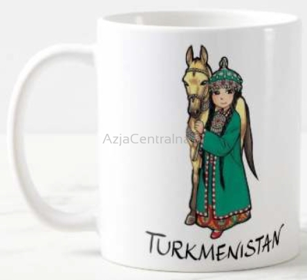Kubek ceramiczny Turkmenistan