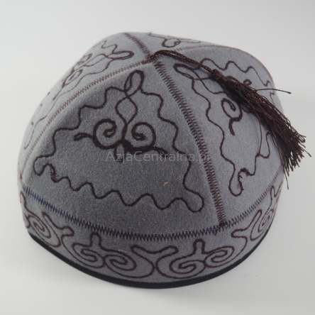 Kirgiska męska krymka mycka haftowana (58cm)