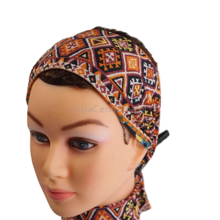 Damska opaska na włosy etniczna aztecka