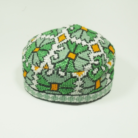 Uzbecka czapka krymka z haftem krzyżykowym (52cm)