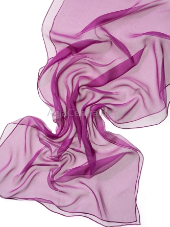 Szal jedwabny Pongee 5 szyfon 185x45cm FUKCJA CIEMNA