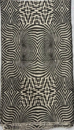 Damski męski szal z wełny merynosów