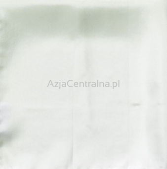 Biała damska chusta jedwabna 90x90cm Pongee 8