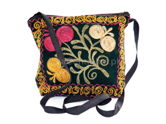 Torebeczka ciemno zielone Suzani