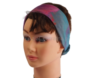 Damska letnia opaska na włosy SILKY jedwabne