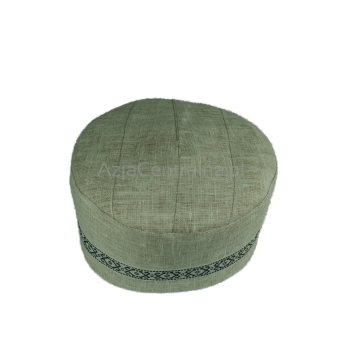 Męska czapka krymka klasyczna lniana