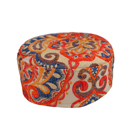 Krymka czapka męska kolorowa ethniczna Paisley