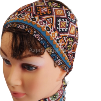 Damska opaska na włosy etniczna aztecka