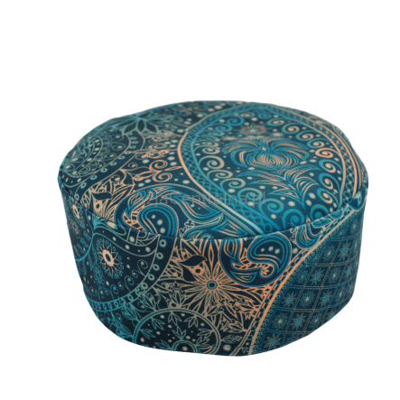 Krymka czapka męska damska zielona Praisley