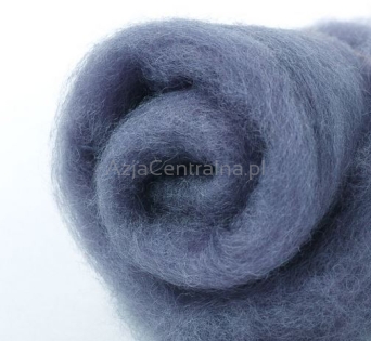 Wełna zgrzebna merynos do filcowania AMETYST #417