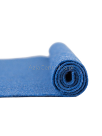 Filc wełniany merino 2mm MELANŻ NIEBIESKI