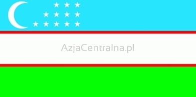 Flaga Uzbekistanu Republika Uzbekistan, maps of Uzbekistan AzjaCentralna.pl- 