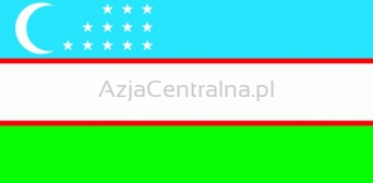 Flaga Uzbekistanu 90x150cm