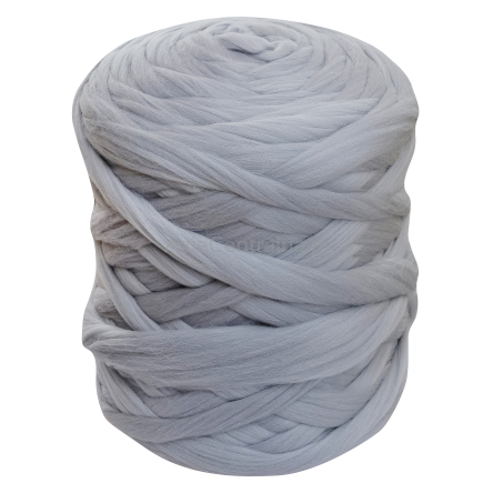 Wełna czesankowa merynos do filcowania 22-24mic JASNY SZARY