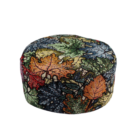 Krymka czapka męska mycka kolorowa w liście (57cm)