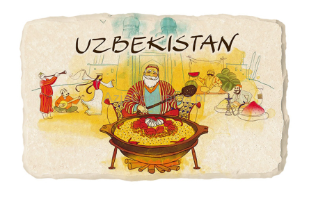 Magnes Uzbekistan uzbecki pilaw