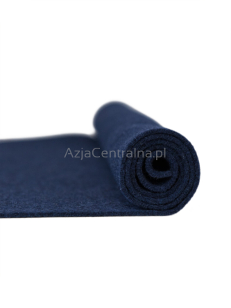 Filc wełniany merino 2mm GRANATOWY