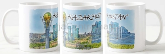 Ceramiczny kubek Astana Kazakhstan